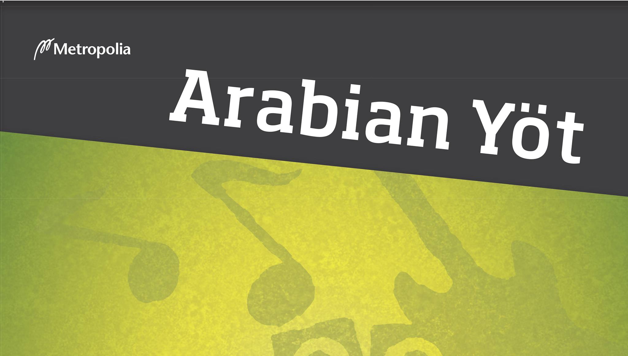 Yoet Arabian Yöt -festivaali: Music of Chick Corea / Metropolia Big Band ...